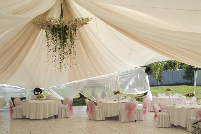 Как определиться с выбором свадебного шатра?