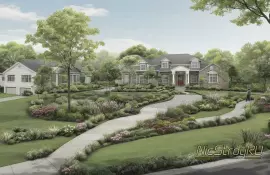 Цветовые волны — эффектный прием в саду