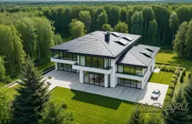 Как установить водосток с длинным скатом крыши