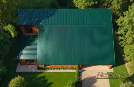 Монтаж гидроизоляции и утеплителя под металлочерепицу