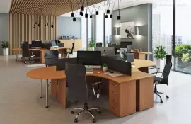 Офисные столы: комфорт и эргономичность в работе