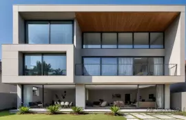 Облицовка фасада бетонными плитами: особенности и преимущества