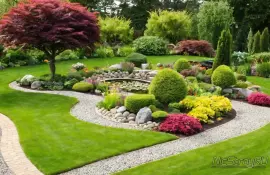 Идеи для использования декоративных трав в оформлении сада