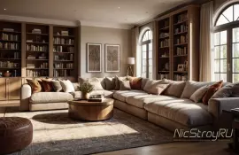 Мебель для офиса с элементами дерева