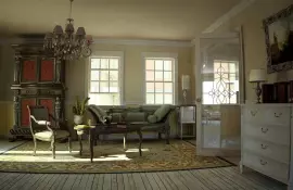 Старинный шарм: дизайн интерьера в винтажном стиле