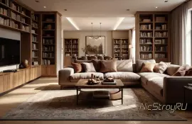 Прихожая в стиле хай-тек