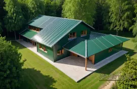 Монтаж снеготаяния в ендовах