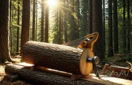 Деревянные качели для детей и взрослых