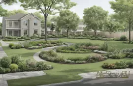 Хвойные растения в горшках