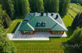 Монтаж заземляющих контуров на крышах с мансардой