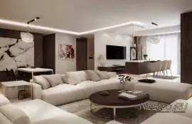 Мягкий минимализм в интерьере частного дома