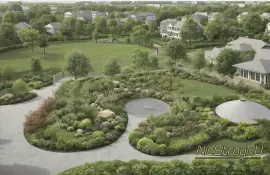 Цветовые сочетания в пейзажном стиле