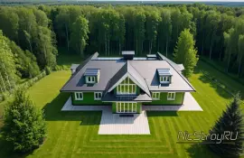 Устройство вентиляции в скатной кровле