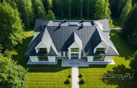 Восстановление сложной крыши после града