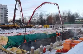 Зимние бетонные работы: технологии и ограничения.