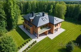 Монтаж молниезащиты на зданиях с металлической и керамической крышей