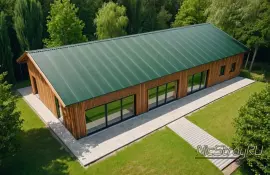 Восстановление старой деревянной кровли