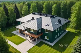 Ремонт поврежденных заземляющих пластин на металлической крыше