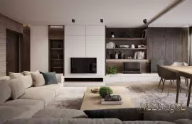 Мрамор в интерьере премиальных апартаментов