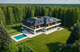 Декоративная дранка для фасадов и кровли