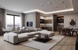 Сочетание дерева и камня