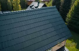 Замена поврежденных элементов шиферной крыши