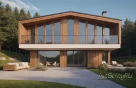 Проектирование фасада с подсветкой декоративных элементов