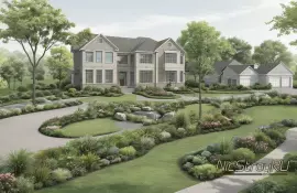 Розовые композиции из однолетников