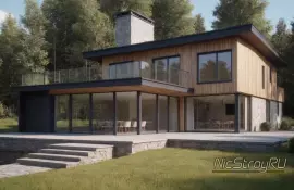 Энергоэффективная отделка фасада с утеплителем