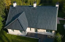 Цветовые решения для мягкой кровли
