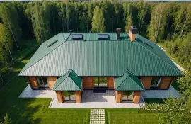 Современное применение натуральных кровель в архитектуре