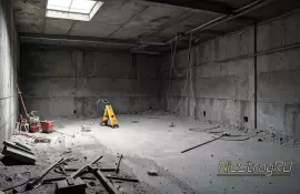 Устранение плесени в подвалах старых зданий