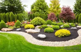 Идеи для оформления грядок в стиле хай-тек