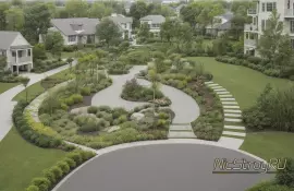 Как сочетать водные объекты с растениями