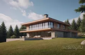 Как сочетать отделку цоколя и фасадную систему