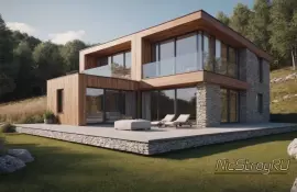 Декоративная штукатурка с имитацией каменной кладки